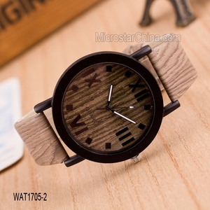 Gros chine maket mix couleur horloge poignet bois montre numérique - Product Image 4