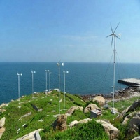 Système d'éolienne domestique de 10 kW avec contrôleur, onduleur, batterie, éolienne de 10 kW