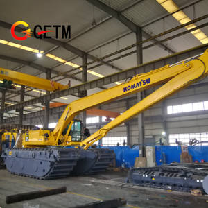 Venta caliente de alta calidad de GETM360 excavadora anfibia flotante excavadora Swamp Buggy con garantía de comercio - Product Image 5