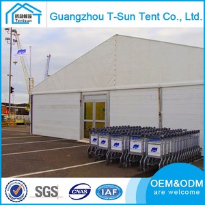 Tentes modulaires à cadre haut de 6x6m, fabriquées en chine, utilisées pour les réunions de jardin et les dîners avec résine blanche, café de vienne - Product Image 6