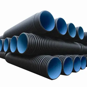 Hohe qualität Well Kunststoff Doppel Wand Polyethylen Rohr preis für verkauf