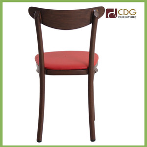 Tela clásica silla de <span class=keywords><strong>comedor</strong></span> de madera, cuero silla del <span class=keywords><strong>comedor</strong></span> - Product Image 4