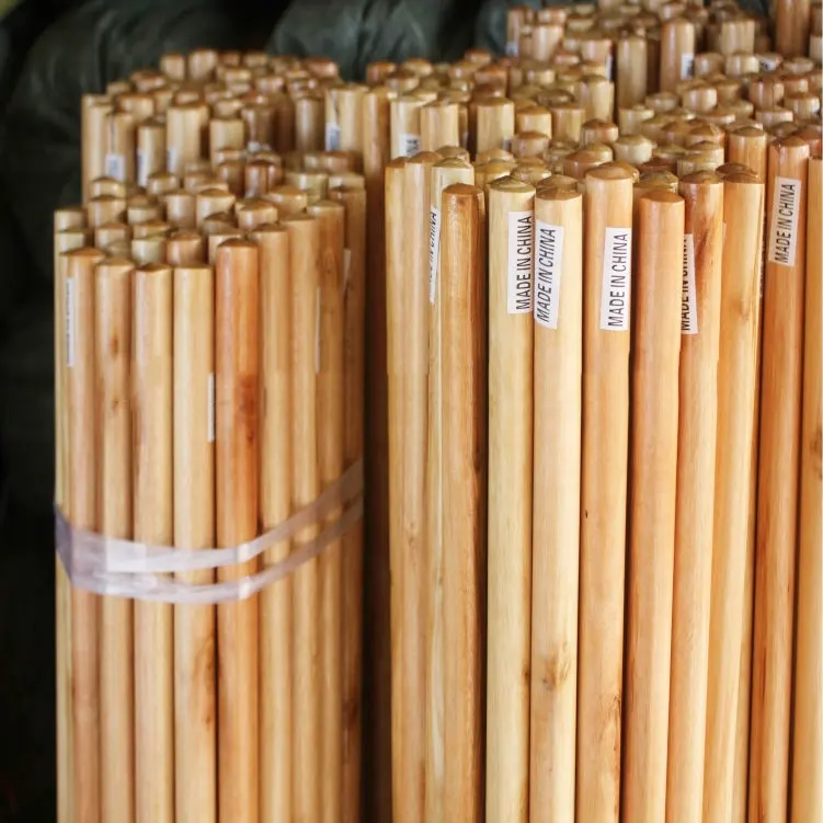 家庭用品ラッカー塗装長い木の棒天然木製カーテンロッド