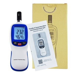 HTM-49 Hygromètre Numérique Psychromètre Humidité & Indicateur de Température 0-100% RH LCD Rétro-Éclairage Gamme d'Humidité - Product Image 2
