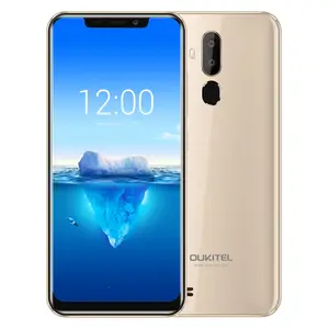 Oukitel c12 pro android 6.18 original, 8.1 "19:9, 2g ram, 16g rom, impressão digital, 4g, 3300mah smartphone