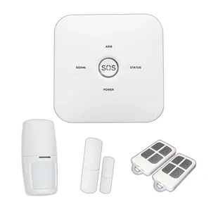 2017 China Wireless Home Security Alarm System with Low Battery and Door Sensor Two Way