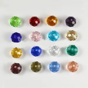 Cheap wholesale China Pujiang faceted crystal beads jewelry