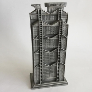 Banco de Monedas Metálico Personalizado <span class=keywords><strong>HSBC</strong></span>, Miniatura de Construcción Metálica de 8 Pulgadas - Product Image 2