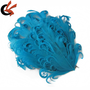 Solid color <strong>nagorie</strong> <strong>curly</strong> goose <strong>feather</strong> <strong>pads</strong> for Fucun hairband for hair and accessories unisex - Product Image 3
