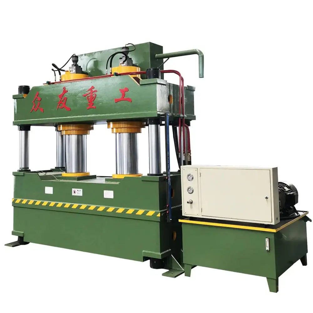 4-колонный 500 тонн автоматический гидравлический горячий пресс машина для композитов