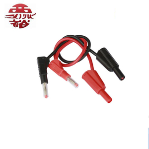 Fil de <span class=keywords><strong>test</strong></span> DC 4mm Offre Spéciale avec fiche banane Cordon de <span class=keywords><strong>test</strong></span> de circuit empilable sûr