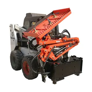 skid steer attachment boom mower / tractor with boom mower for sale