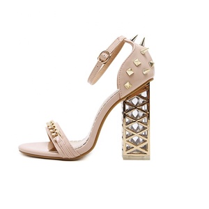 Sandales à talons hauts compensés, chaussure de travail - Product Image 2