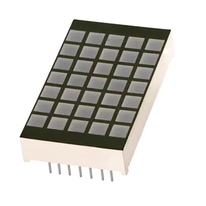 Jstronic vuông 3 mét 5*7 màu Đỏ/Cam/Màu xanh <span class=keywords><strong>5x7</strong></span> Led <span class=keywords><strong>Dot</strong></span> ma trận hiển thị - Product Image 1