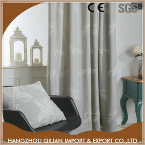 Rideaux en <span class=keywords><strong>coton</strong></span> à <span class=keywords><strong>lin</strong></span> en broderie <span class=keywords><strong>rideau</strong></span> gris - Product Image 1
