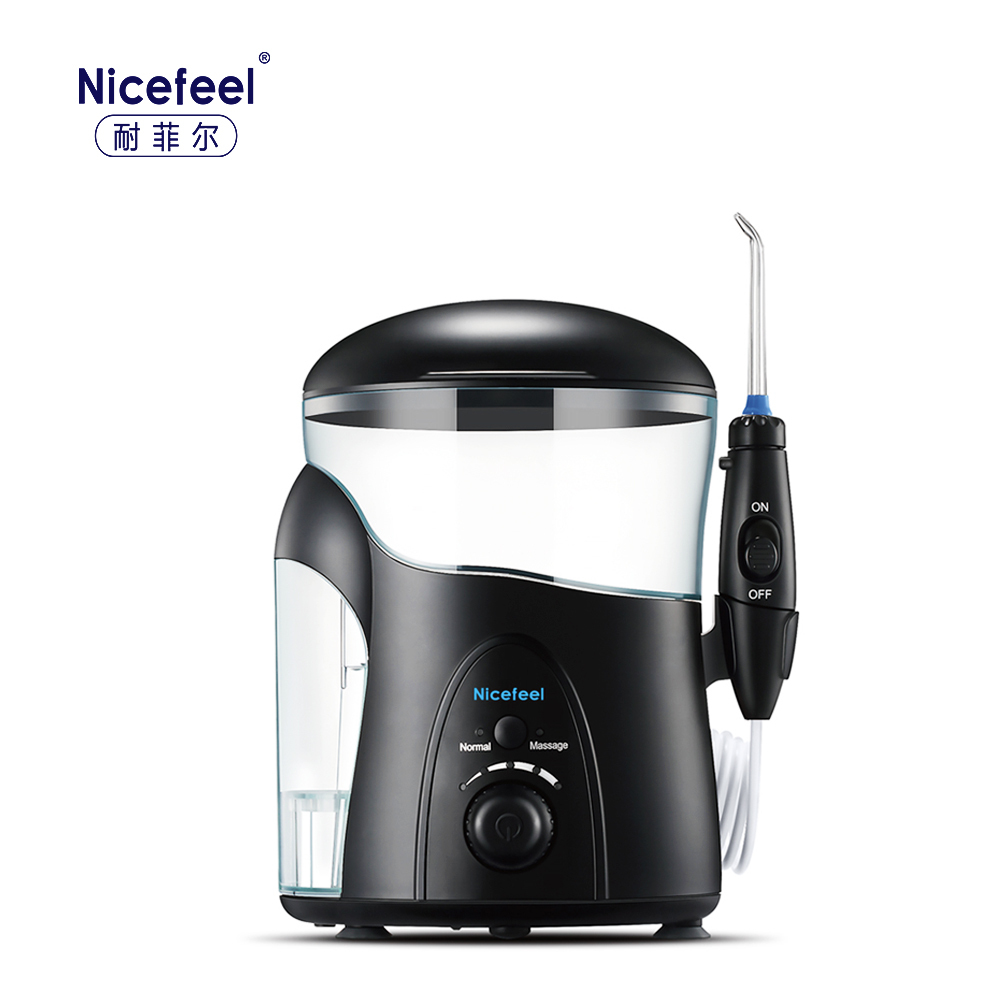 Tabletop oral irrigator with unique UV disinfection for dental care