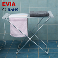 EVIA Offre Spéciale portative en aluminium accrochant de tissu sèche-linge séchage cintre à linge électrique chauffant pour la maison