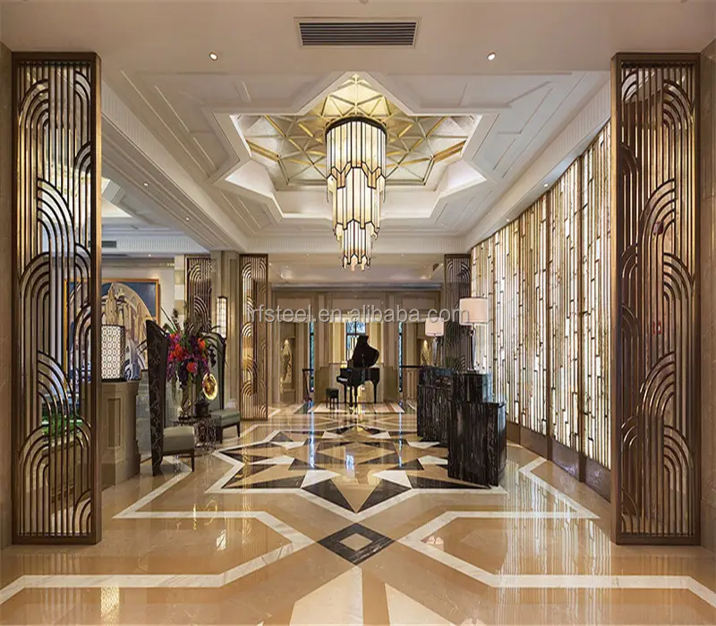 Dubai stil design partition wand dekorative panel bildschirm hochzeit raumteiler