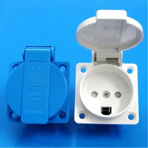 ที่มีคุณภาพที่น่าเชื่อถือเดนมาร์กกันน้ำs ocket receptacle/เดนมาร์กประเภทKผนังซ็อกเก็ตIP54/เดนมาร์กไฟฟ้าซ็อกเก็ตกันน้ำ