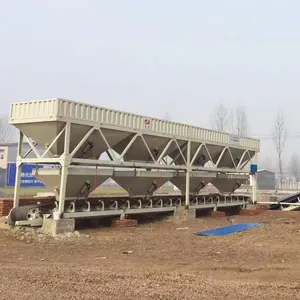 PLD1600 Three or Four Aggregate Bins Concrete Batching Machine