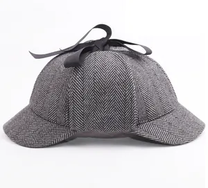 The manufacturer wholesale winter warm hat hats with double visors double ears hats for men women