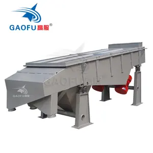 linear vibrating screen separator for rubber particles multiple size model screening machine