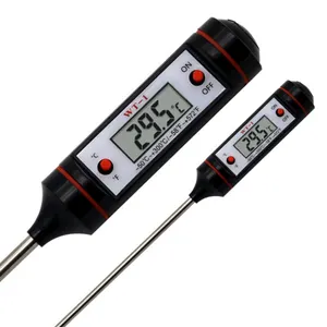 Termômetro de alimentos para uso doméstico, termômetro de medição de temperatura para churrasco
