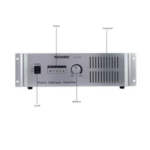 专业功率放大器2000W hifi数字供电音频放大器