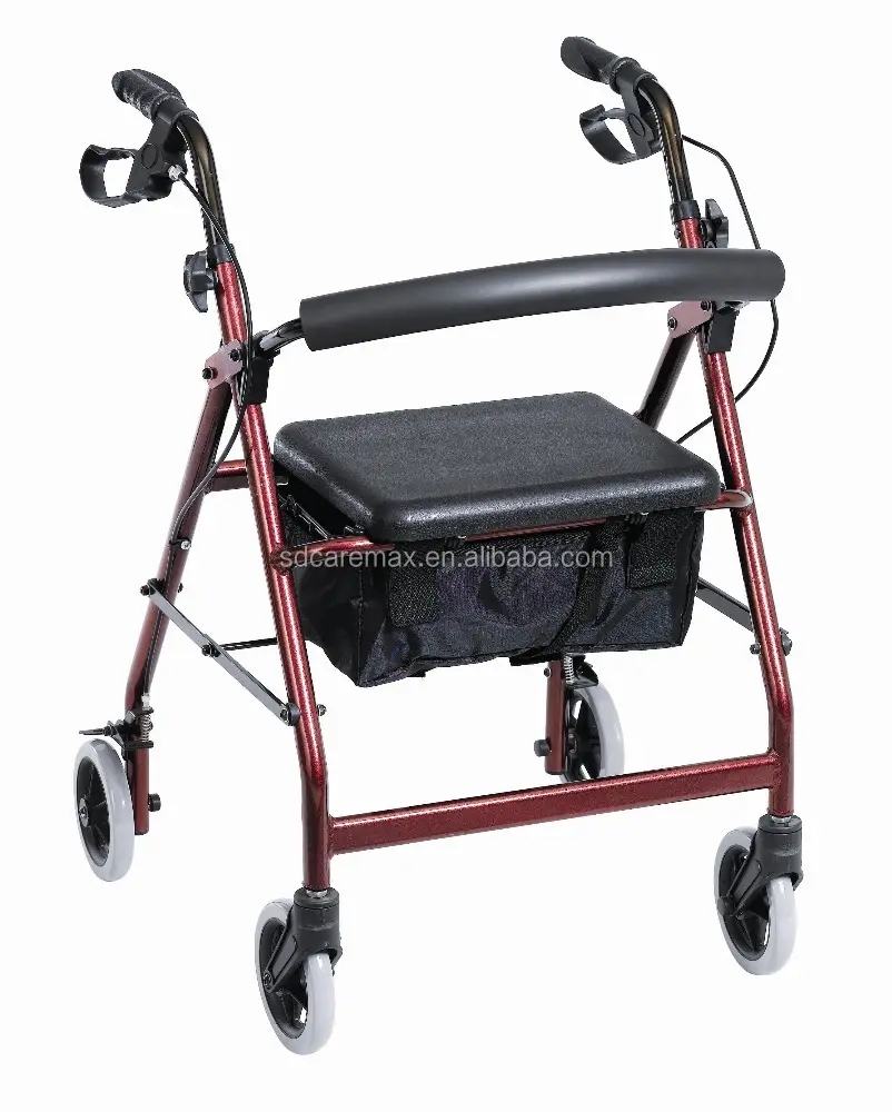 Caremax Fabrika kaynağı Iyi fiyat Alüminyum rollator