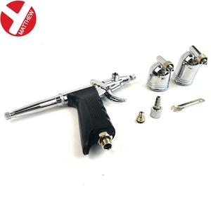 Mini aérographe maquillage pistolet Kit bricolage GRADE pour ongles <span class=keywords><strong>tatouage</strong></span> <span class=keywords><strong>temporaire</strong></span> et décoration de gâteau pneumatique et alimenté par gravité - Product Image 2