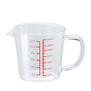 Fabriek Groothandel Meten Drinken Glazen Cup, Maatbeker Glas, Borosilicate Maatbeker