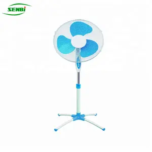 China Guangzhou Leverancier Elektrische Stand Ventilator Met Cross Base 16 Inch18 Inch Voetstuk Fan