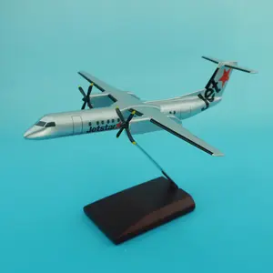 捷星 Dash8-300 Q-300 Scale1/80 32厘米飞机模型航空公司礼品