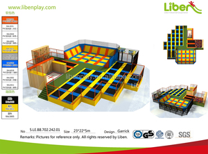 5. LE. B8.702.232 Gimnasia Gran Trampolín cubierto Más Segura Para Los Niños en Venta - Product Image 4