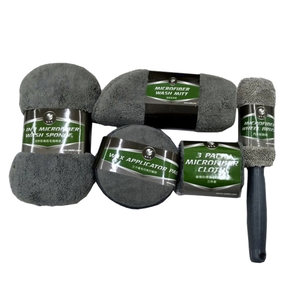 Удобный набор для чистки автомобиля из микрофибры, продукт для ухода за автомобилем