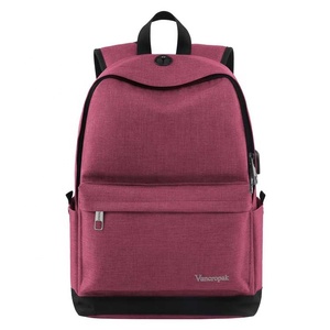 Student Water Resistant <strong>Rucksack</strong> <strong>Women</strong> Men Durable School <strong>Laptop</strong> Backpack with USB Charging Port - Product Image 4