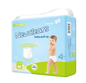 Pantalones cortos desechables para bebés, banda elástica para la cintura, superficie suave, andador, 360
