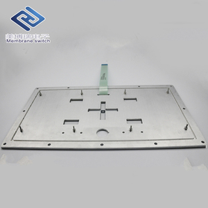 Tuỳ Chỉnh CNC Màng Bàn Phím <span class=keywords><strong>Push</strong></span> <span class=keywords><strong>Button</strong></span> Màng <span class=keywords><strong>Switch</strong></span> Với 3m Dính Cho Điều Khiển Công Nghiệp - Product Image 2