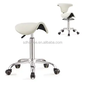 Desain baru sadel kursi putar salon kecantikan kursi pelana ergonomis untuk dokter gigi Rumah Sakit