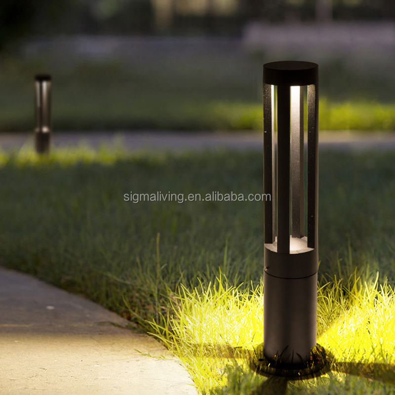 Modern outdoor waterproof simple design lawn light