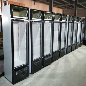 <span class=keywords><strong>Red</strong></span> <span class=keywords><strong>Bull</strong></span> portes coulissantes en verre de Réfrigérateur réfrigérateur vertical - Product Image 6