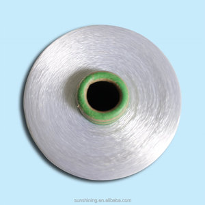 Fil de viscose rayonne 120D/30F de haute qualité, 100% viscose, blanc brut brillant, pour le tissage, le tricot, la broderie, la couture, fabriqué en Chine - Product Image 6