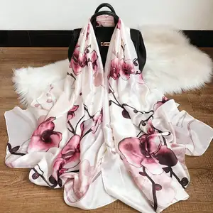 Zipei 180x90cm fashion design Europe polyester silk pashmina shawl