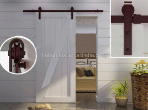 L'espace Dérivation Coulissante Double Grange Quincaillerie de Porte En Bois Penderie galet - Product Image 5