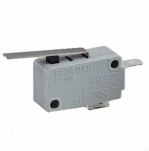 High quality Micro switch with SPST,SPDT Normal open and Normal close for electrical equipment