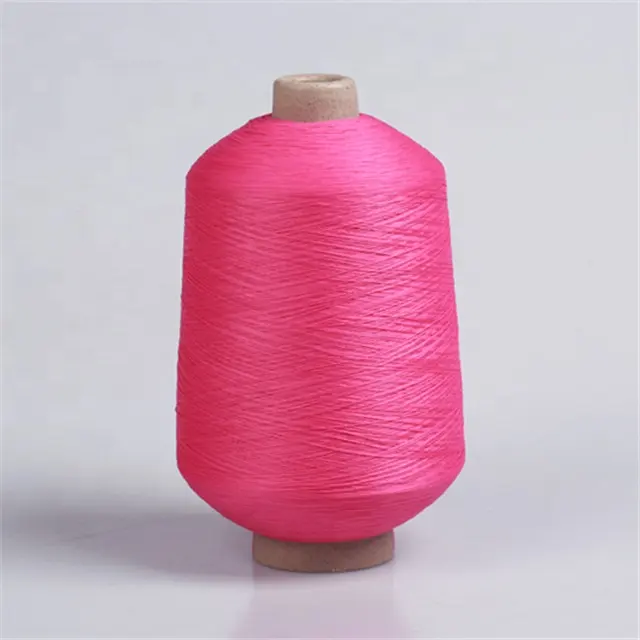 70D/68F/2 colored high stretch nylon 66 dty hank dyed yarn with good softness