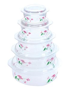 Three-piece <strong>square</strong> Plastic Box Food <strong>Container</strong> with PP Material Plastic <strong>Container</strong> Kichen Storage BPA Free - Product Image 5