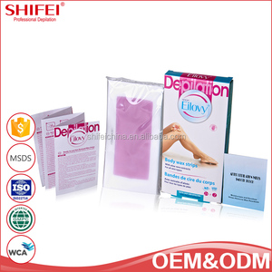 Non-tissé dépilatoire corps cheveux cire épilatoire <span class=keywords><strong>bande</strong></span> avec huile de parfum - Product Image 1