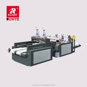 Xinye factory plastic Double-color Vest Bag making Machine DFR-450*2