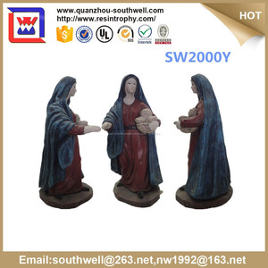 Alta calidad de maría virgen estatuas venta al por mayor y la gracia santísima virgen maría <span class=keywords><strong>madre</strong></span> figurines - Product Image 1